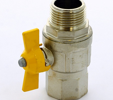 Кран шаровой 1"ВН для газа, ручка бабочка ITAP London 069 1' Кран шаровой 1"ВН для газа, ручка бабочка ITAP London 069 1'