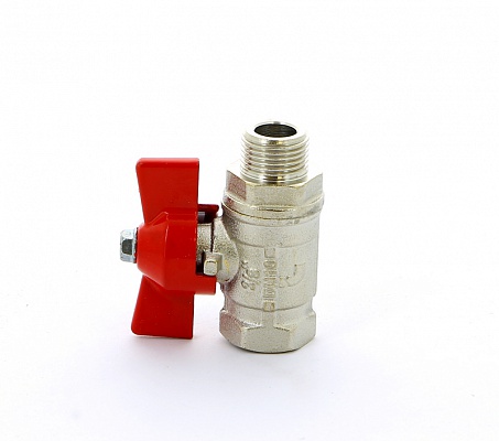 Кран шаровой 3/8"ВН ручка бабочка ITAP Ideal 093 3/8'