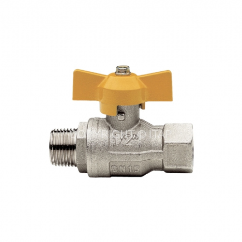 Кран шаровой 1"ВН для газа, ручка бабочка ITAP Berlin 073 1' Кран шаровой 1"ВН для газа, ручка бабочка ITAP Berlin 073 1'