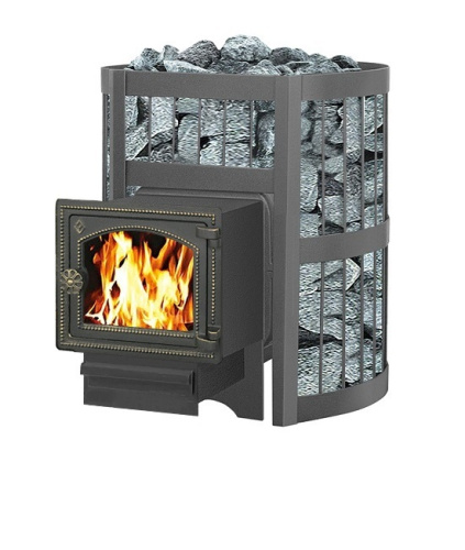 Чугунная печь для бани Везувий Легенда Стандарт 12 (ДТ-3С)