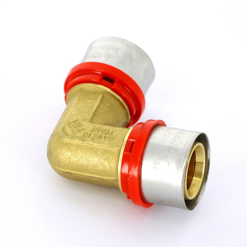 Угольник пресс Tiemme 63x63 металлопластик 1650056