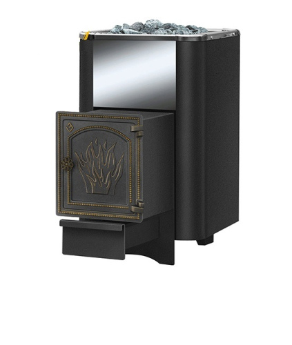 Чугунная печь для бани ВЕЗУВИЙ Сенсация 16 Антрацит (ДТ-4) Чугунная печь для бани ВЕЗУВИЙ Сенсация 16 Антрацит (ДТ-4)
