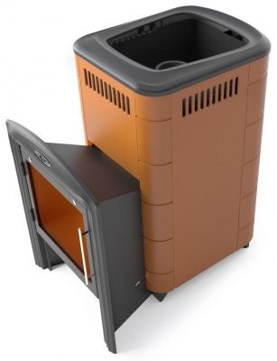 Банная печь Тунгуска Cast Витра терракота Банная печь Тунгуска Cast Витра терракота