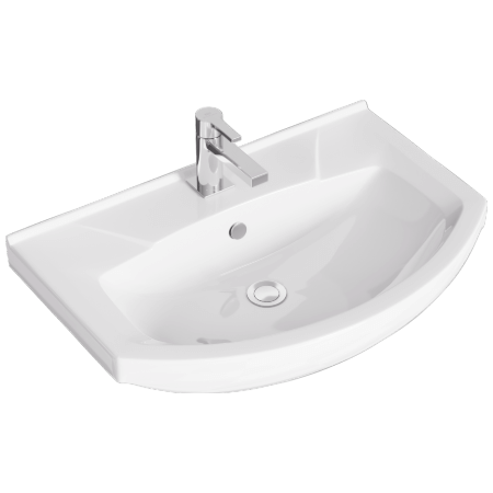 Тумба с умывальником AQWELLA Basic 75 Дуб золотой BAS0107DZ Тумба с умывальником AQWELLA Basic 75 Дуб золотой BAS0107DZ