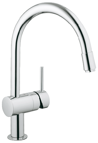Смеситель для кухни Grohe Minta 32918000 хром, выдвижной излив Смеситель для кухни Grohe Minta 32918000 хром, выдвижной излив