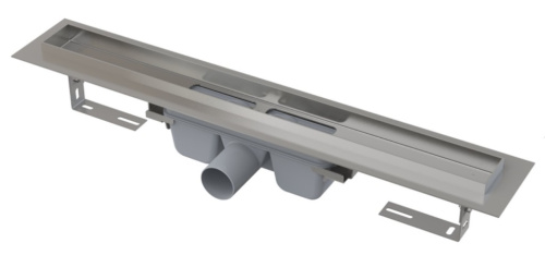 Душевой лоток Alcaplast APZ6-1150 Professional с порогами для цельной решетки, с горизонтальным сливом Душевой лоток Alcaplast APZ6-1150 Professional с порогами для цельной решетки, с горизонтальным сливом