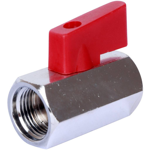 Кран шаровой Mini 3/8"ВВ ручка флажок Stout SVB-0021-000010 Кран шаровой Mini 3/8"ВВ ручка флажок Stout SVB-0021-000010