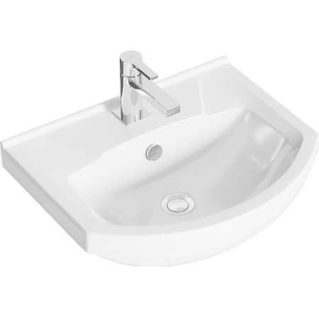 Тумба с умывальником AQWELLA Allegro 50 Белый Agr.01.05/1 Тумба с умывальником AQWELLA Allegro 50 Белый Agr.01.05/1