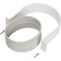 Элемент дымохода  комплект для соединеия труб внешний Ø100, уплотнение EPDM  и хомут в комплекте. Stout SCA-6010-000001