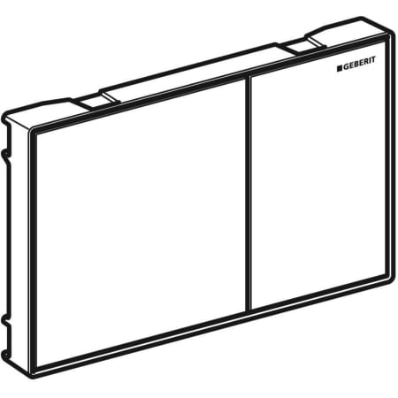 Смывная клавиша Geberit Sigma60, двойной смыв, заподлицо 115.640.GH.1 Смывная клавиша Geberit Sigma60, двойной смыв, заподлицо 115.640.GH.1