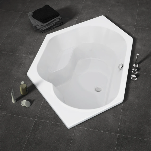 Ванна акриловая RIHO WINNIPEG - PLUG & PLAY BD7300500000000