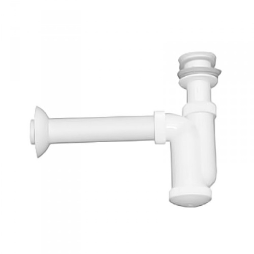 Сифон для писсуара Jika Domino 907300000001 белый, горизонтальный выпуск Сифон для писсуара Jika Domino 907300000001 белый, горизонтальный выпуск