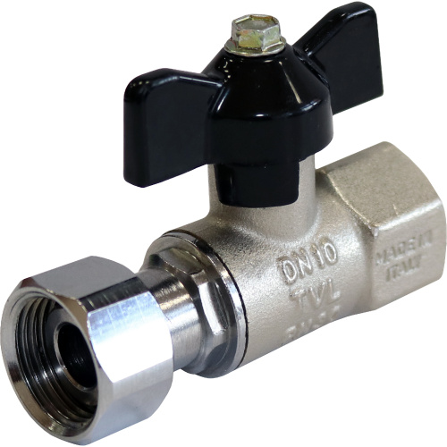 Кран шаровой 1/2"BP с накидной гайкой, ручка бабочка Stout SVB-0009-000015 Кран шаровой 1/2"BP с накидной гайкой, ручка бабочка Stout SVB-0009-000015