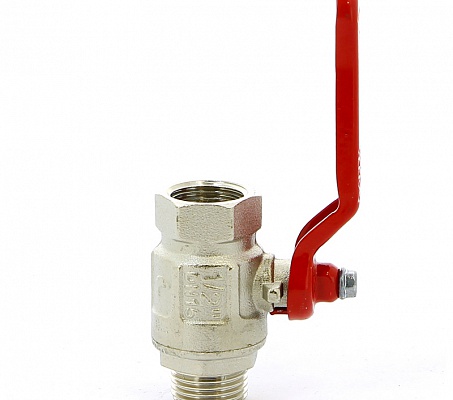 Кран шаровой 1/2"ВН ручка рычаг ITAP Ideal 091 1/2'