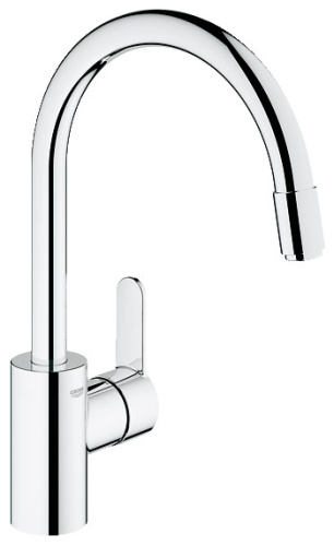 Смеситель для кухни Grohe Eurostyle Cosmopolitan 31126002 хром, выдвижной излив Смеситель для кухни Grohe Eurostyle Cosmopolitan 31126002 хром, выдвижной излив