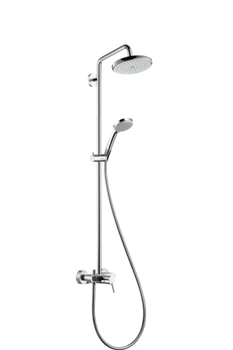 Душевая система Hansgrohe Croma Showerpipe 220 1jet хром 27222000