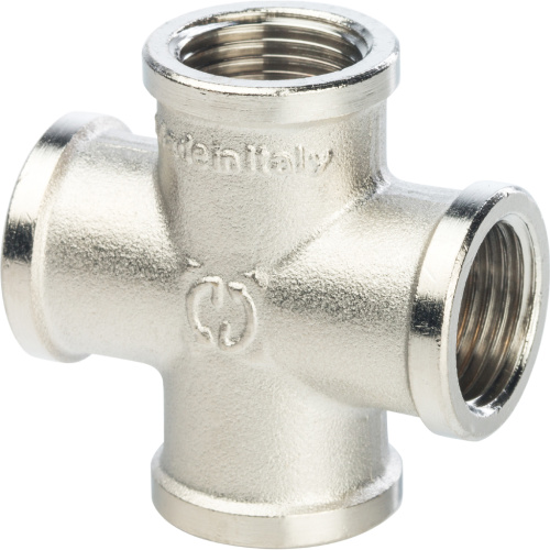Крестовина Stout 1/2"ВВВВ никелированная SFT-0031-000012