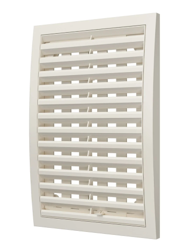 2030РРПН Ivory, Решетка наружная ASA вентиляционная регулируемая 200х300 2030РРПН Ivory, Решетка наружная ASA вентиляционная регулируемая 200х300