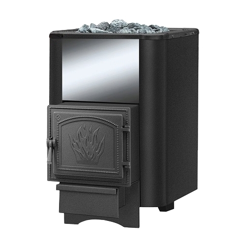 Чугунная печь для бани Везувий Сенсация 12 Антрацит (261)