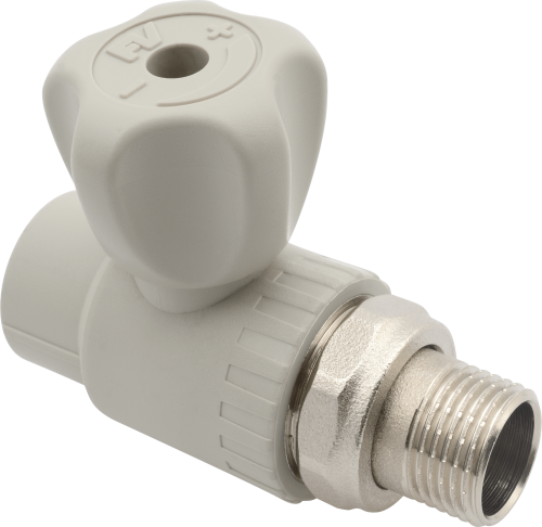 Кран радиаторный прямой FV-plast 20x1/2"Н полипропилен AA289020012