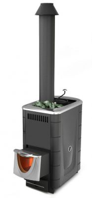 Банная печь Скоропарка 2017 Inox ДНC Б антрацит Банная печь Скоропарка 2017 Inox ДНC Б антрацит