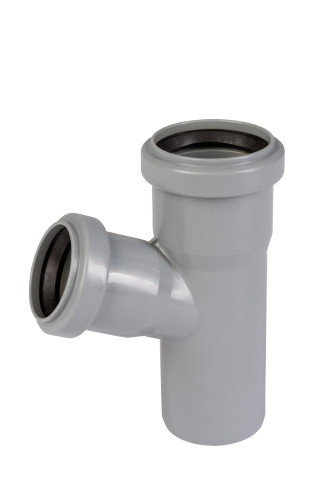 Тройник 50x40x67° косой, PP HTEA Ostendorf внутренняя канализация Тройник 50x40x67° косой, PP HTEA Ostendorf внутренняя канализация