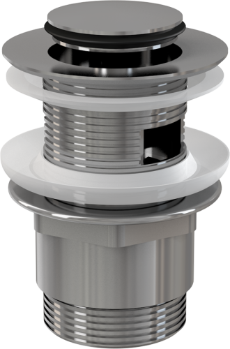 Выпуск Alcaplast 5/4", для раковины click/clack, цельнометаллический с малой заглушкой A39 Выпуск Alcaplast 5/4", для раковины click/clack, цельнометаллический с малой заглушкой A39