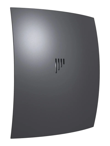 Вентилятор осевой вытяжной с обратным клапаном D 100 DiCiTi BREEZE 4C Dark gray metal, декоративный Вентилятор осевой вытяжной с обратным клапаном D 100 DiCiTi BREEZE 4C Dark gray metal, декоративный