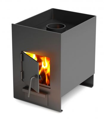 Банная печь Двушечка антрацит Банная печь Двушечка антрацит