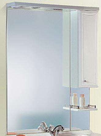 Зеркало шкаф AQWELLA Барселона 80 белый Ba.02.08 Зеркало шкаф AQWELLA Барселона 80 белый Ba.02.08