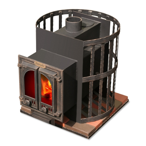 Банная печь ЛиговЪ-Стандарт 22 ВК Duo