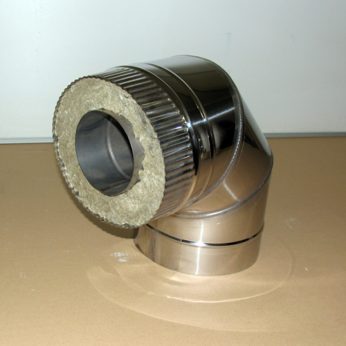 Отвод 90° D=150(0.5)/250 нерж.430 Отвод 90° D=150(0.5)/250 нерж.430