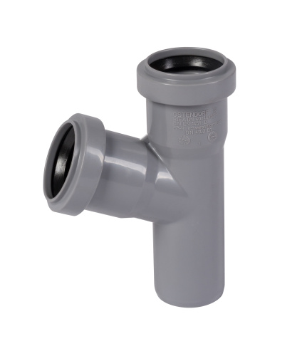Тройник 40x67° косой, PP HTEA Ostendorf внутренняя канализация Тройник 40x67° косой, PP HTEA Ostendorf внутренняя канализация