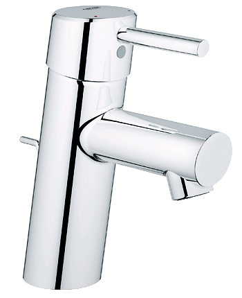 Смеситель для раковины Grohe Concetto 32204001 хром, донный клапан Смеситель для раковины Grohe Concetto 32204001 хром, донный клапан