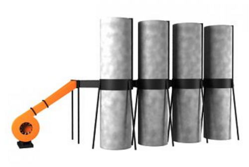 Пылеулавливающий агрегат ПУАД-4000 Пылеулавливающий агрегат ПУАД-4000