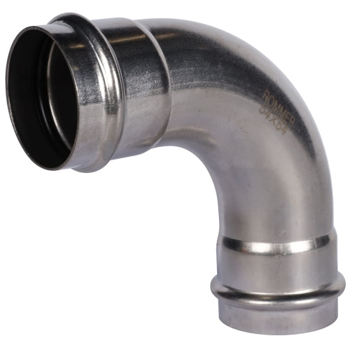 Угольник 90° ВПр 54x54 пресс, нержавеющая сталь Rommer Угольник 90° ВПр 54x54 пресс, нержавеющая сталь Rommer