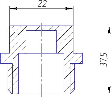Заглушка Kalde 20Н полипропилен 3292-ste-200b00