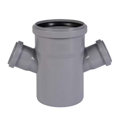 Крестовина 110/50/50x67° одноплоскостная HTDA Ostendorf внутренняя канализация Крестовина 110/50/50x67° одноплоскостная HTDA Ostendorf внутренняя канализация