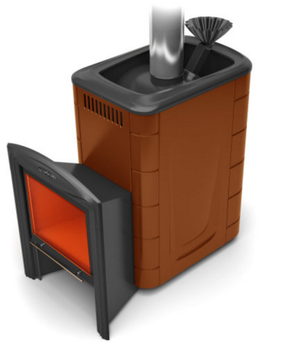 Банная печь Гейзер 2014 Inox Витра ЗК терракота Термофор Банная печь Гейзер 2014 Inox Витра ЗК терракота Термофор