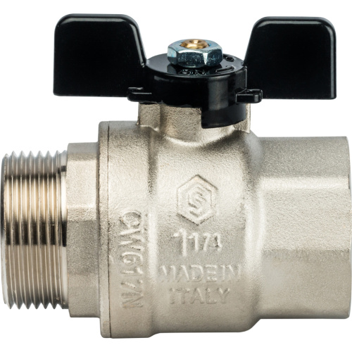 Кран шаровой 1 1/4"ВН ручка бабочка Stout SVB-0004-000032 Кран шаровой 1 1/4"ВН ручка бабочка Stout SVB-0004-000032