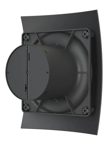 Вентилятор осевой вытяжной с обратным клапаном D 125 DiCiTi BREEZE 5C Matt black, декоративный Вентилятор осевой вытяжной с обратным клапаном D 125 DiCiTi BREEZE 5C Matt black, декоративный
