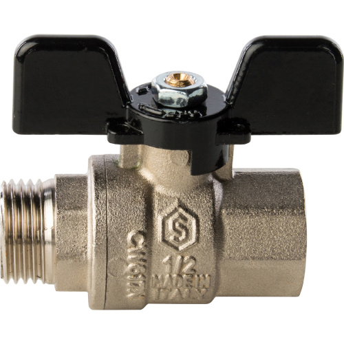 Кран шаровой 1/2"ВН ручка бабочка Stout SVB-0004-000015 Кран шаровой 1/2"ВН ручка бабочка Stout SVB-0004-000015