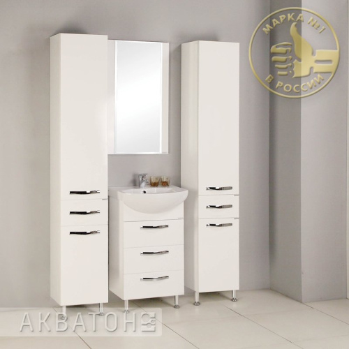 Тумба Акватон Ария 50 Н белый 1A140201AA010 Тумба Акватон Ария 50 Н белый 1A140201AA010