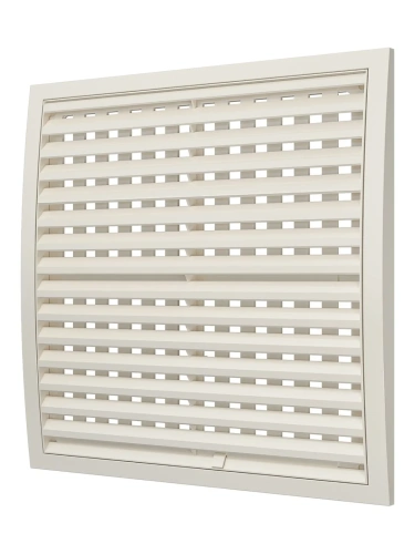 3535РРПН Ivory, Решетка наружная ASA вентиляционная регулируемая 350х350 3535РРПН Ivory, Решетка наружная ASA вентиляционная регулируемая 350х350