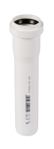 Труба 32 белая, длина 150 мм PP HTEM Ostendorf внутренняя канализация Труба 32 белая, длина 150 мм PP HTEM Ostendorf внутренняя канализация