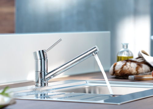 Смеситель для кухни Kludi Scope 339330575 хром, низкий Смеситель для кухни Kludi Scope 339330575 хром, низкий