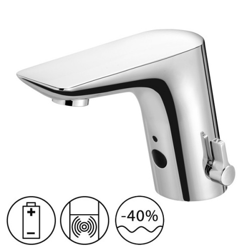 Смеситель для раковины Kludi Balance 5220005 хром, бесконтактный 230V Смеситель для раковины Kludi Balance 5220005 хром, бесконтактный 230V