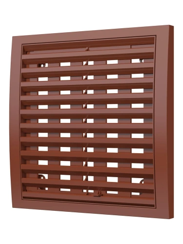 2020РРПН терр, Решетка наружная ASA вентиляционная регулируемая 200х200, терракотовая 2020РРПН терр, Решетка наружная ASA вентиляционная регулируемая 200х200, терракотовая