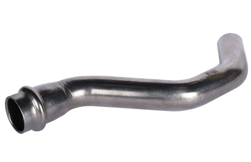 Обвод однораструбный-НПр 18 пресс, нержавеющая сталь Rommer Обвод однораструбный-НПр 18 пресс, нержавеющая сталь Rommer