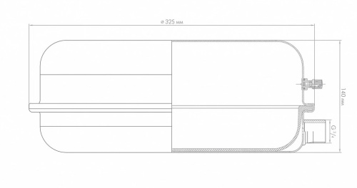 Мембранный бак Джилекс F 10 л.-3 bar для отопления Мембранный бак Джилекс F 10 л.-3 bar для отопления